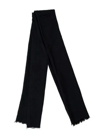 Pre-owned Fendi Cashmere Scarf In Blue