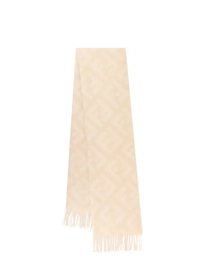 FENDI CASHMERE SCARF WITH FF MOTIF