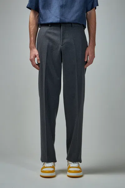 Fendi Cashmere Trousers In Grey