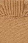 Fendi Cashmere Turtleneck Pullover In Beige