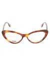 Fendi Eyewear Cat-eye Frame Glasses In 053 - Black