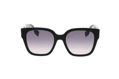 Fendi Cat-eye Frame Sunglasses In 01b