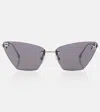 Fendi Cat-eye-sonnenbrille In Grau
