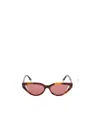 Fendi Eyewear Cat-eye Frame Sunglasses In Pink
