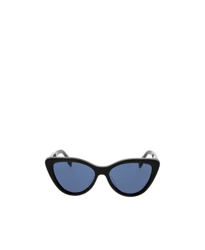 Fendi Cat Eye Tinted Sunglasses In Blue