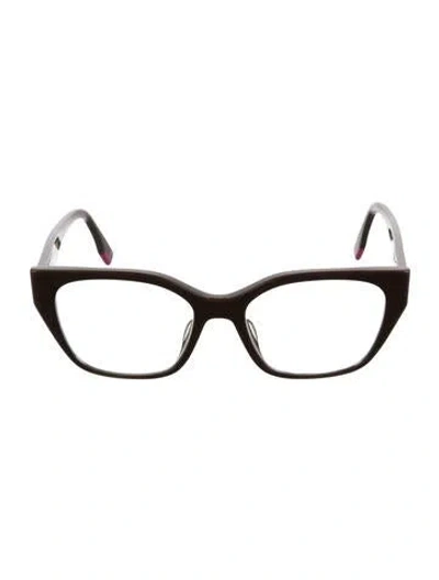 Pre-owned Fendi Cat-eye Eyeglasses In Multi
