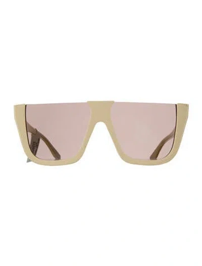 Pre-owned Fendi Cat-eye Tinted Sunglasses In Neutral
