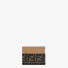 Fendi Cc Case Flat Zucca Jacqu In Pattern