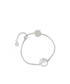 Fendi Chain Bracelet In Gray