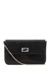 Fendi Chain Pouch In Black