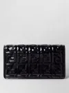 Fendi Chain Shoulder Wallet Ff Logo Strap In Black