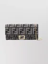 Fendi Chain Strap Baguette Continental Wallet In Multi