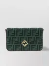 Fendi Chain Strap Wallet Diamonds