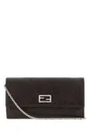 Fendi Chain Wallet In Black