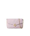 Fendi Chain Wallet In Pink