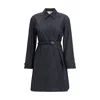 Fendi Belted Denim Shirt Mini Dress