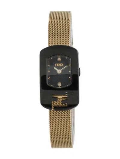 Pre-owned Fendi Chameleon Watch, 18mm In Multicolor