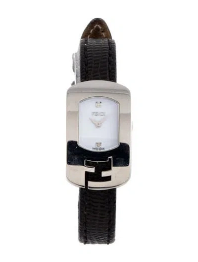 Pre-owned Fendi Chameleon Watch In Multi