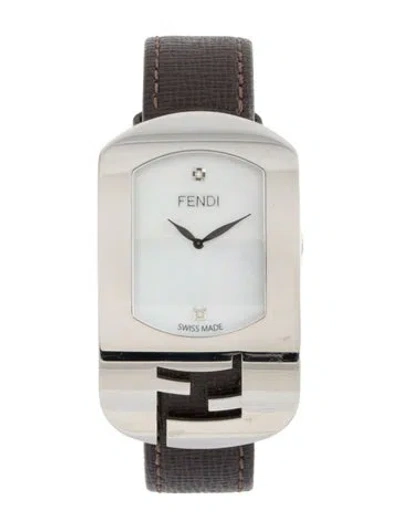 Pre-owned Fendi Chameleon Watch In Multi