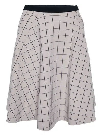 Pre-owned Fendi Checked Miniskirt