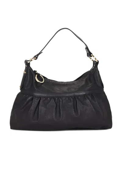 Pre-owned Fendi Chef Hobo Bag In Black