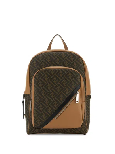 Fendi Chiodo Backpack In Black