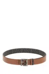 Fendi 'squared Ff' Reversible Belt
