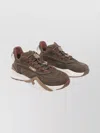 Fendi Chunky Sole Sneakers Featuring Perforated Design In Multi