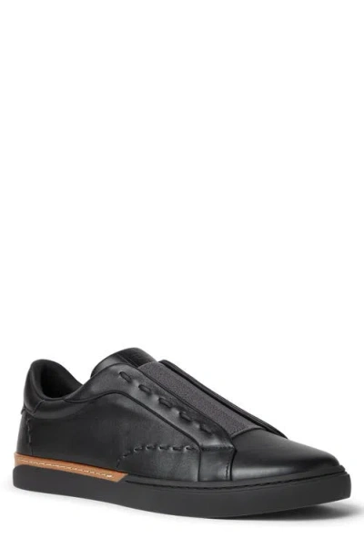 Fendi City Low Top Sneaker In Black