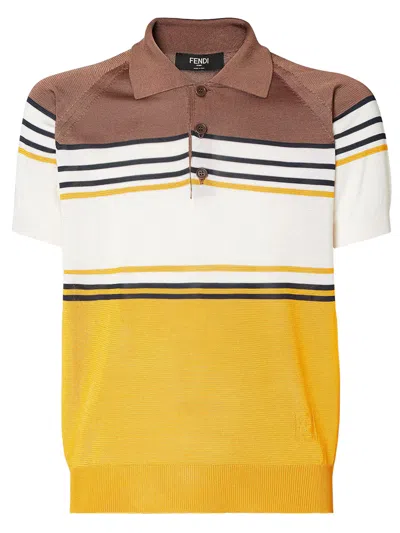 Fendi Classic Button-fastened Sweater - Size 48 In Multi