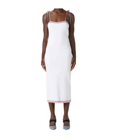 FENDI CLASSIC PRINT MIDI DRESS