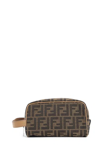 Fendi Clutches & Pouches In Brown