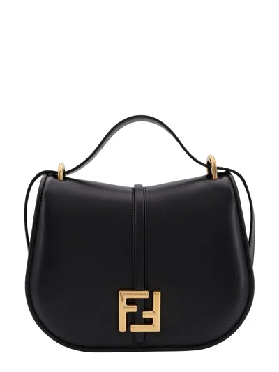 Fendi Cmon Shoulder Bag In Black