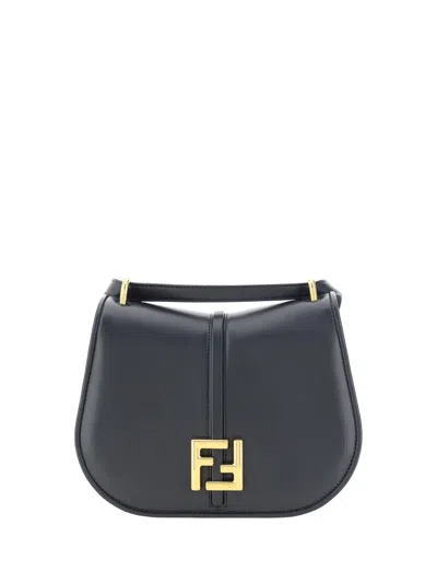 Fendi Handbags In Nero+obur