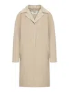 Fendi Coat In Beige