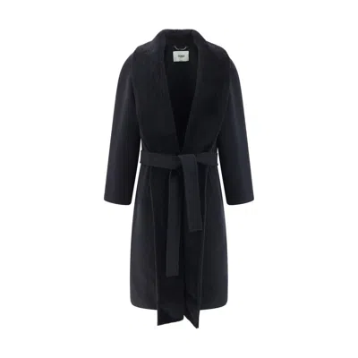 Fendi Coat In Black