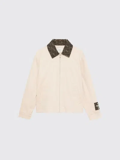 Fendi Coat  Kids Color Brown