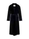 Fendi Coats In Black