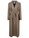 Fendi Brown Deer Leather Coats