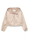Fendi Logo-patch Jacket In Multi