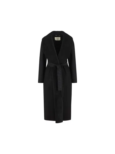 Fendi Coats In Multicolor