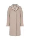 Fendi Midi Single-breasted In Portabella