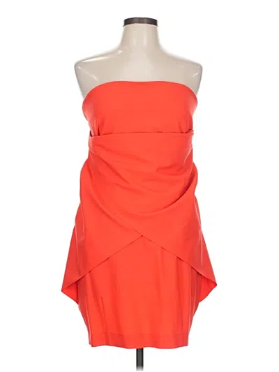 Pre-owned Fendi Cocktail Dress In Red