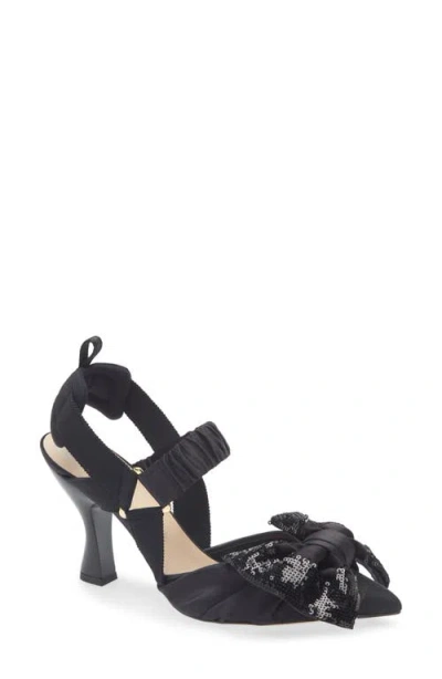 Fendi Colibri Bow Slingback Pump In Multi