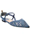 Fendi Colibri Lite Flat In Blue