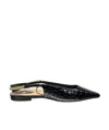 Fendi Colibri Lite Flat Sandals In Black