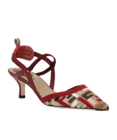 FENDI FENDI COLIBRÌ LITE POINTED-TOE PUMPS