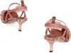 Fendi Beige Italian Heels In Pink