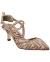Fendi Colibri Lite Slingback Pump In Brown