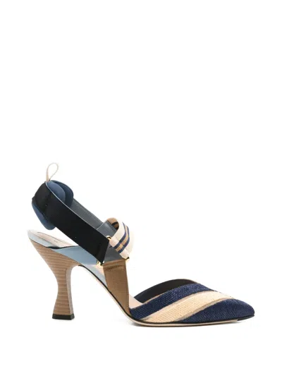 Fendi Colibrì Pumps In Multi
